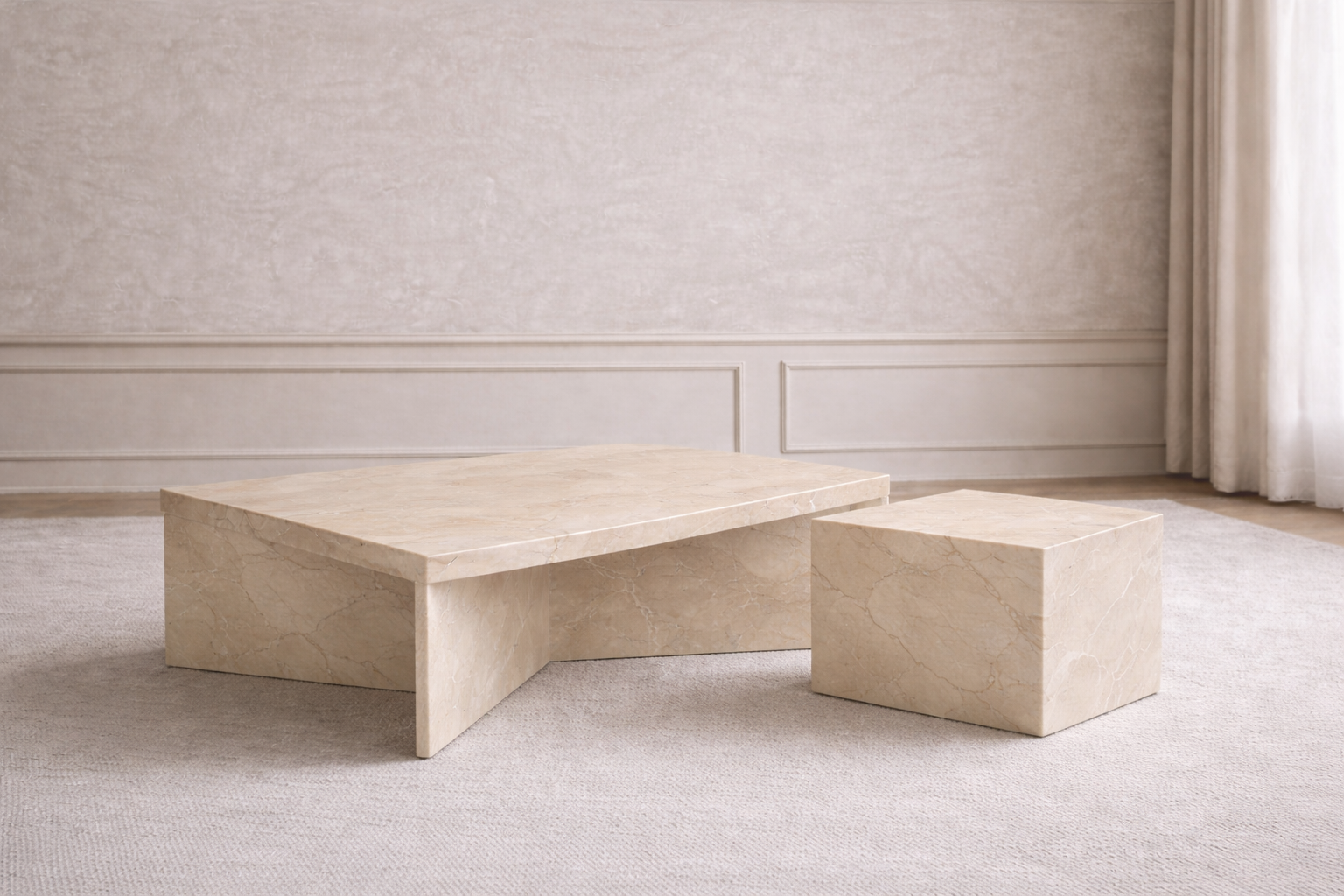 The Dual in Crema Marfil